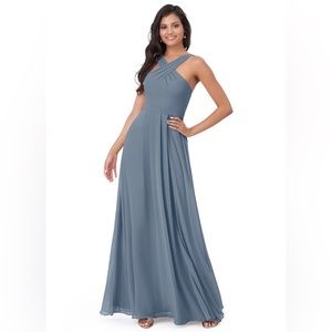 Azazie Dixie Bridesmaid Dress - Twilight